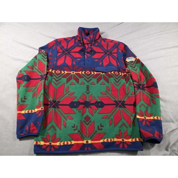 NWOT *READ* 2 pc Set Polo Ralph Lauren Fair Isle Brushed Fleece Pullover, Jogger